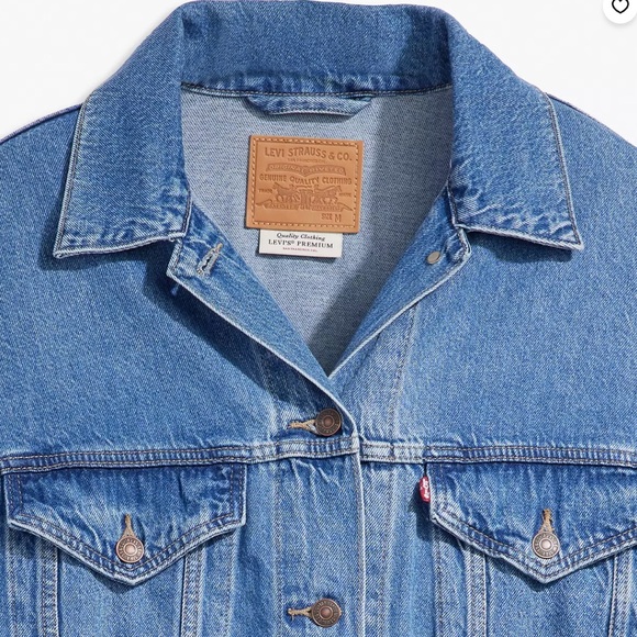 Levi's Baggy Denim Trucker Jacket - Picture 2 of 4